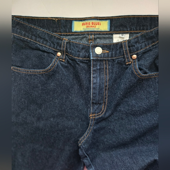 Paris Blues Classic Blue Flared Women Jeans.Size 9 (30) - Picture 3 of 14